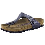birkenstock denim shoes