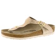 birkenstock gizeh sandals rose gold