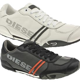 diesel do some half decent trainers, sort of sporty yet casual I guess. diesel do some half decent trainers, sort of sporty yet casual I guess.