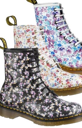 dr martens 1460 floral