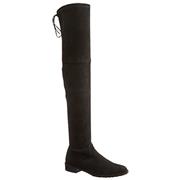 caddy belle black suede boots