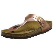 birkenstock gizeh sandals rose gold