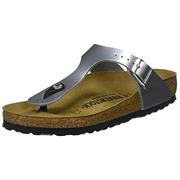 birkenstock gizeh soft footbed silver