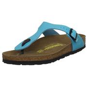 birkenstock gizeh patent blue