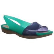 crocs colorblock flat