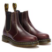 dr martens burgundy 2976 zip chelsea boots