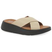 FitFlop F-Mode Sandal Stone Beige/Black