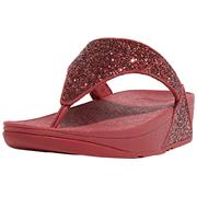 FitFlop Lulu Glitter - Dusky Red