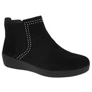 FitFlop Superchelsea Studs - Black Suede