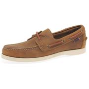 sebago docksides crazy horse