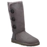 ugg bailey button triplet black